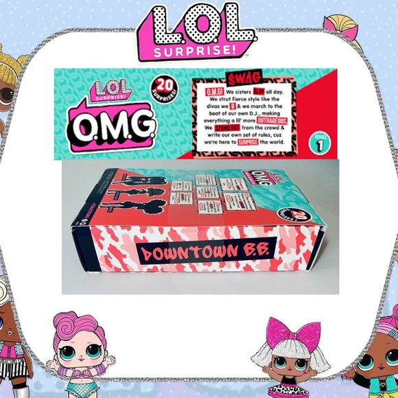 LOL Surprise! O.M.G. 2.8 Doll-Downtown B.B SEALED - Picture 4 of 15